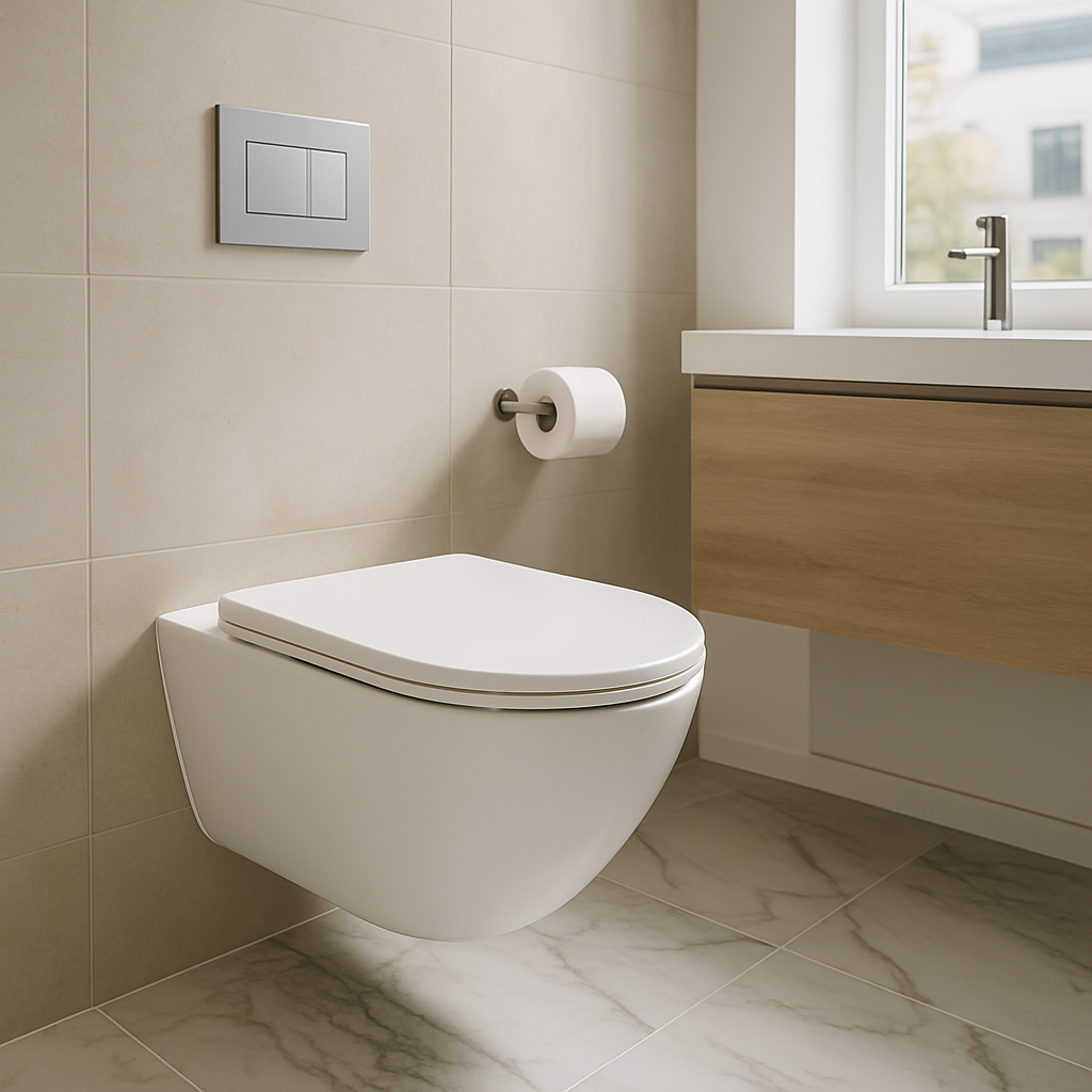 Upscale Your Bathroom with a Wall-Mounted Toilet Replacement in San Francisco – Elevate Your Bathroom Aesthetic with a Wall-Mounted Toilet Replacement