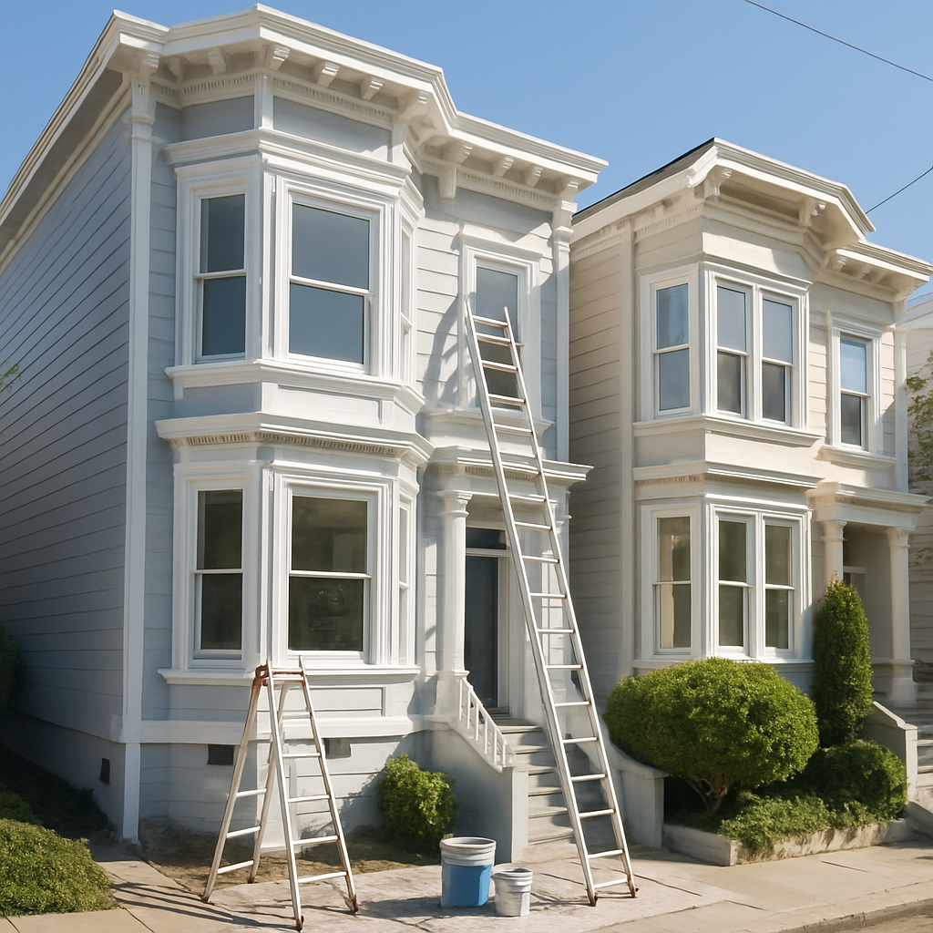 Essential Guide to Exterior Painting & Envelope Prep for San Francisco Homes – Exterior Painting & Envelope Prep | Heidi's House Construction, San Francisco