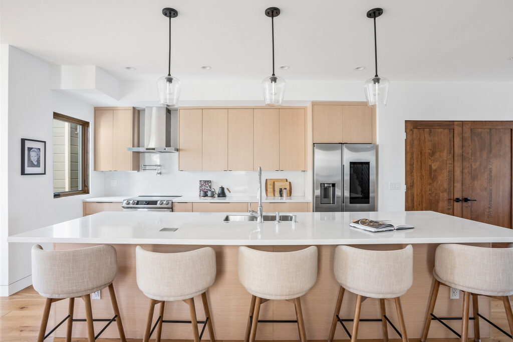 Modern kitchen cabinetry Richmond District San Francisco house remodel